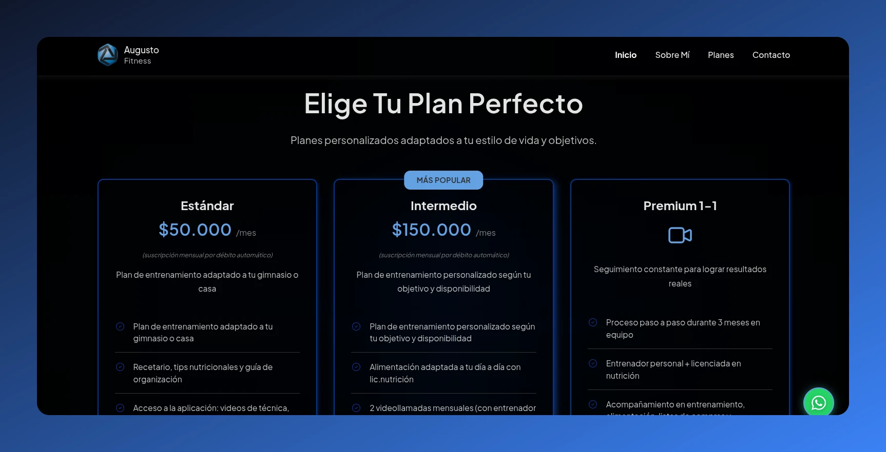 Augusto Fit Program screenshot 4
